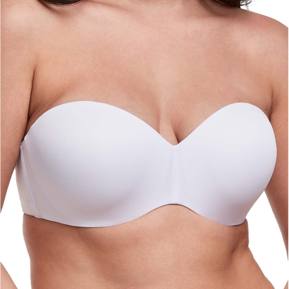 2 Maidenform Women's Stay Put Strapless Push Up 4 Ways Underwire Bras - Picture 3 of 12